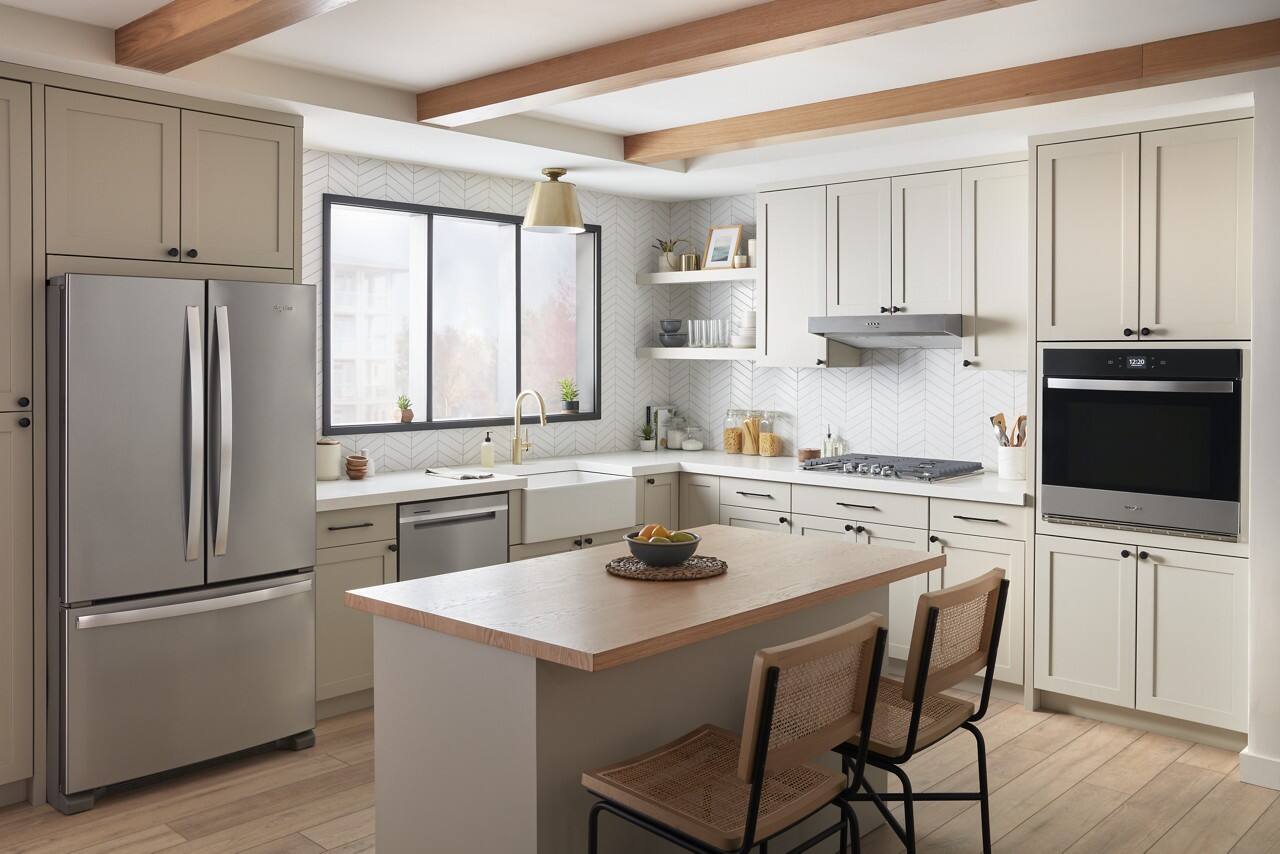 Alt View 18. Whirlpool - Whirlpool - 30" Built-In Single Electric Convection Wall Oven with Air Fry When Connected - Fingerprint Resistant Stainless Steel.