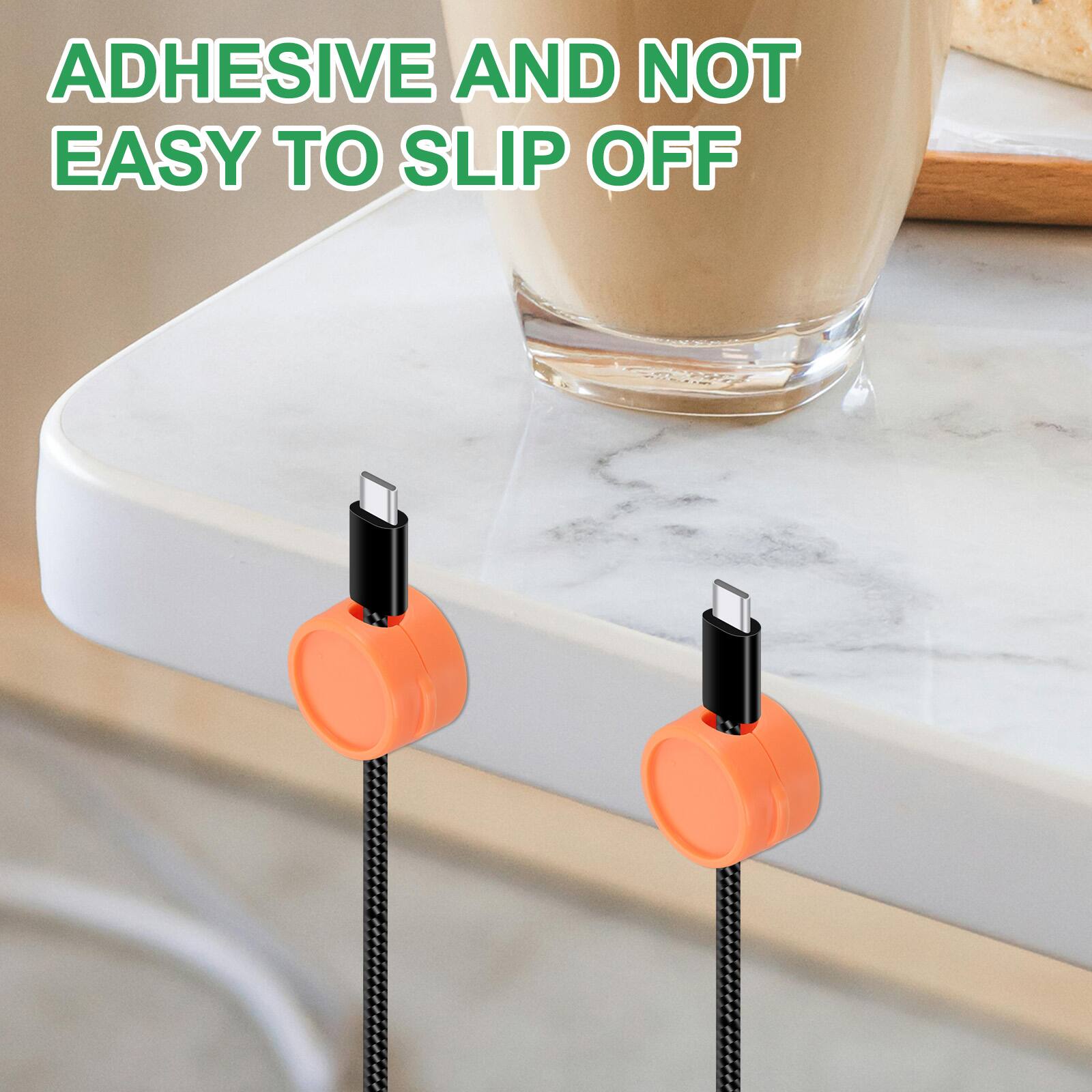 ADHESIVE AND NOT EASY TO SLIP OFF