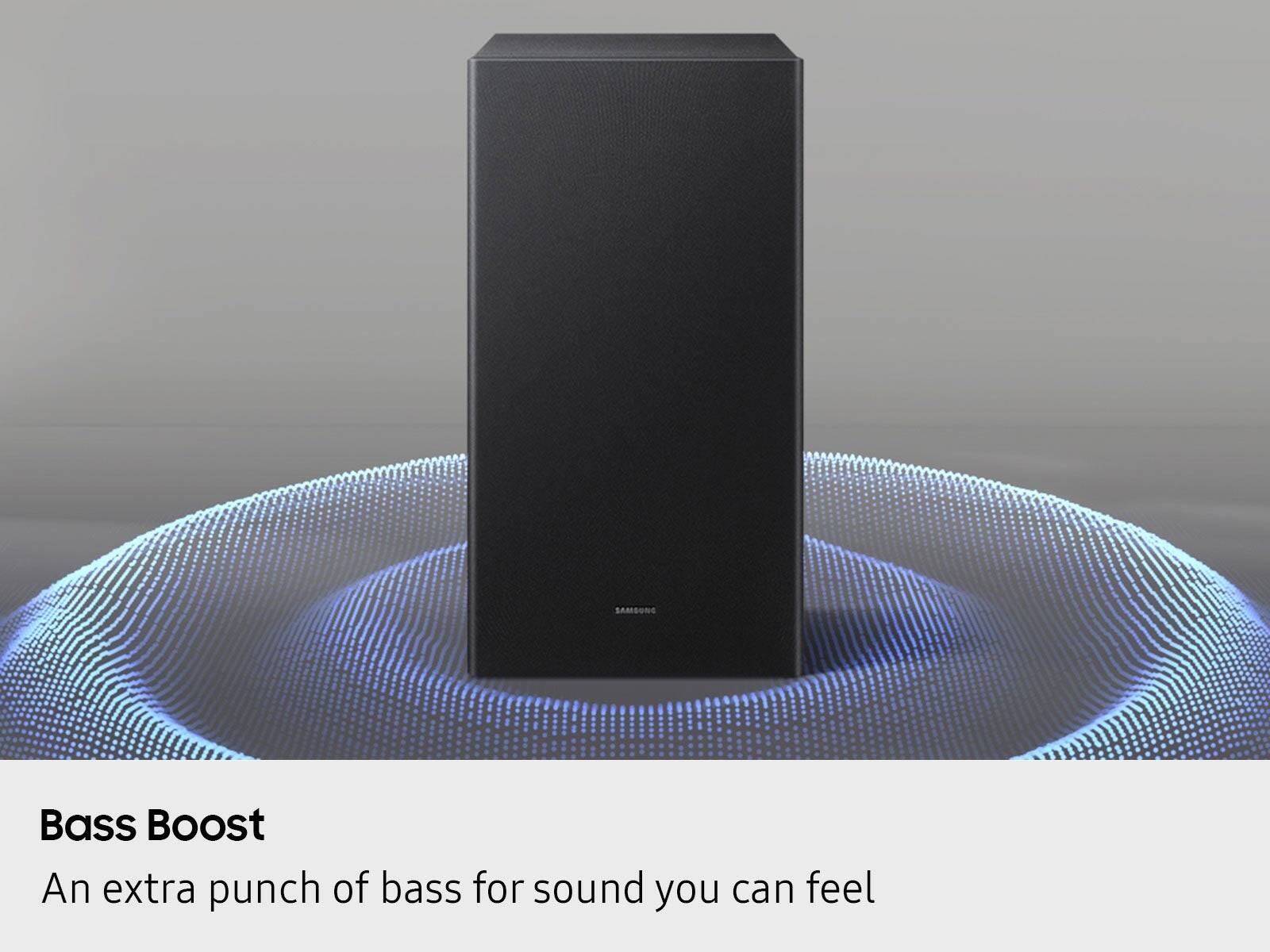 Sambong Bass Boost: An extra punch of bass for sound you can feel.