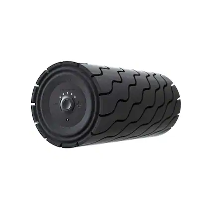 Front. Therabody - Therabody - WaveRoller - Vibrating Foam Roller For Large Muscle Groups -Black - Black.