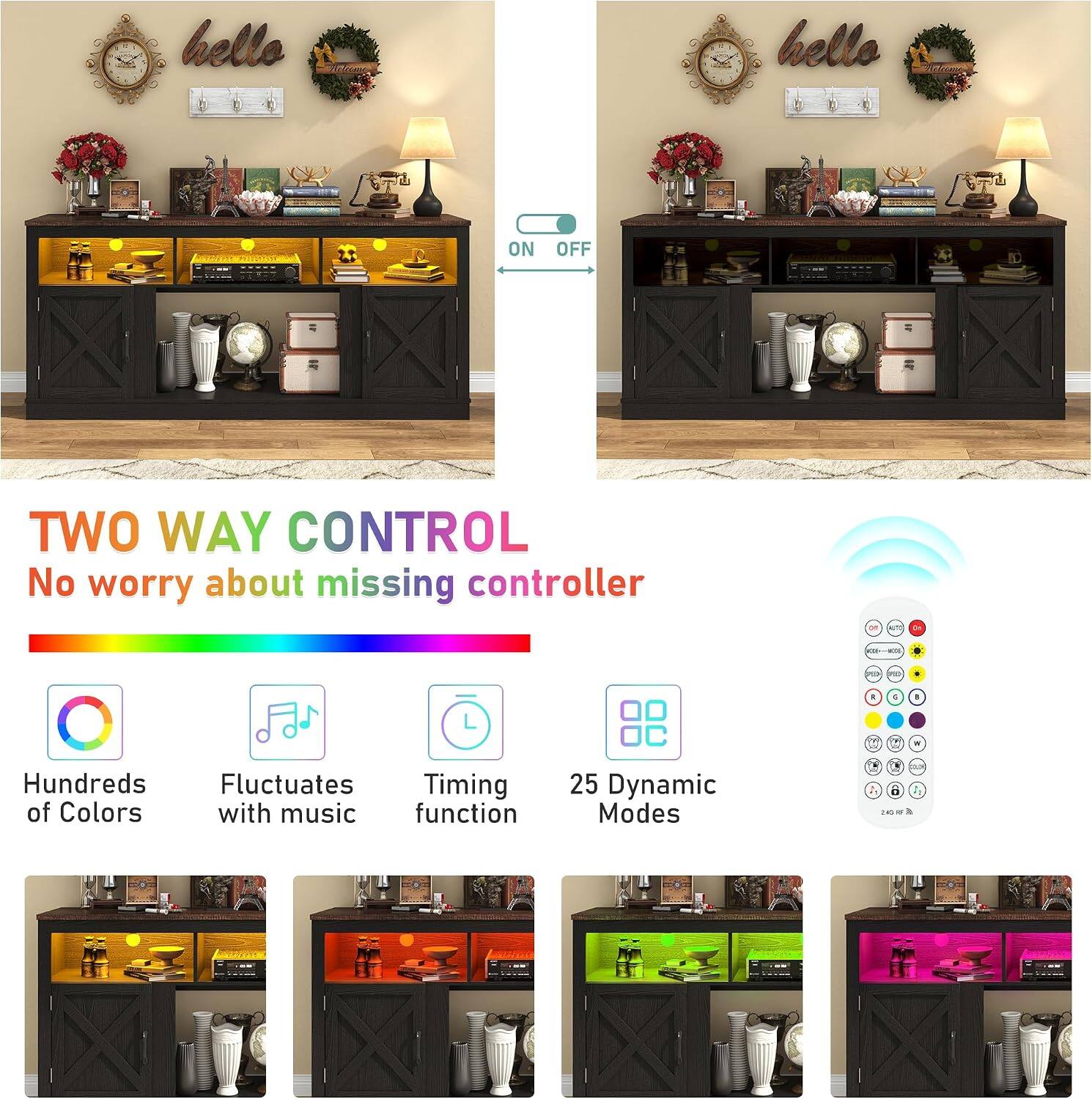 1
bello
hello
PROFEST
ON
OFF
TWO WAY CONTROL No worry about missing controller
of
COI------
-
1
6
I
OC
1
Hundreds Fluctuates Timing of Colors with music function
25 Dynamic Modes
: & 2018