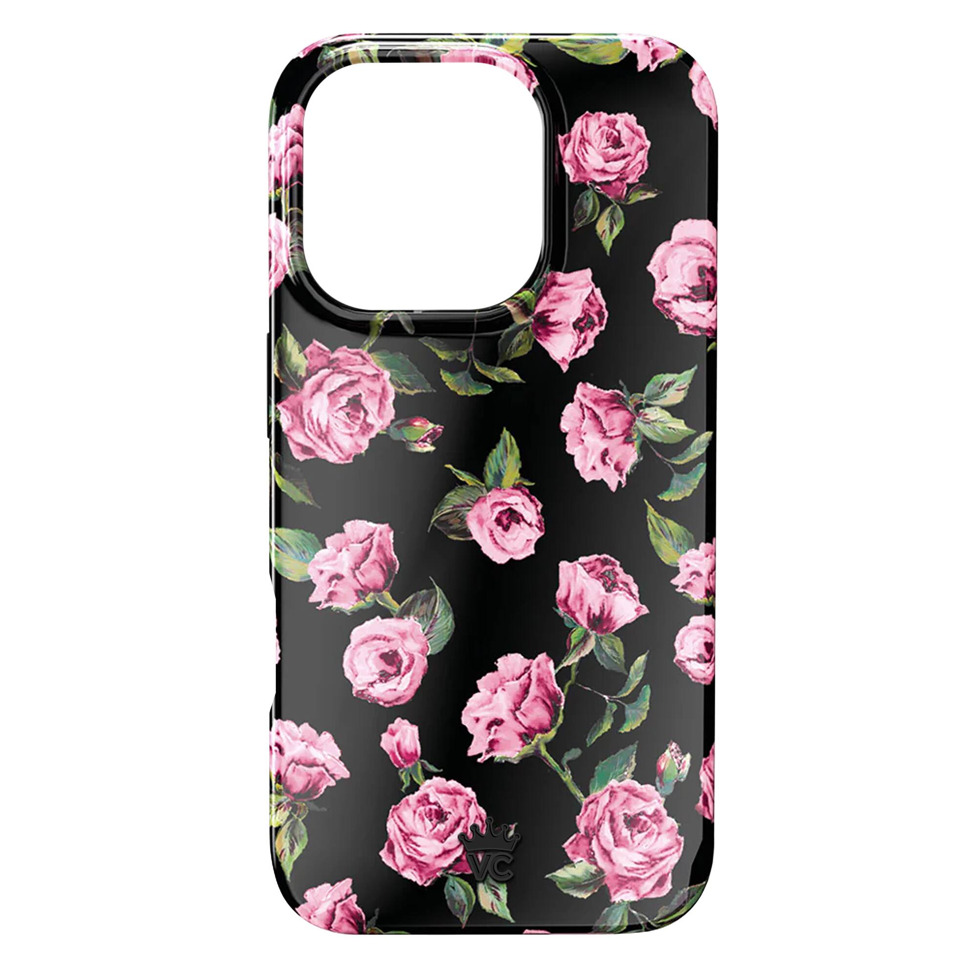 Alt View 2. VELVET CAVIAR - Magsafe Case for Apple iPhone 16 Pro Max - Pink Rose Floral.