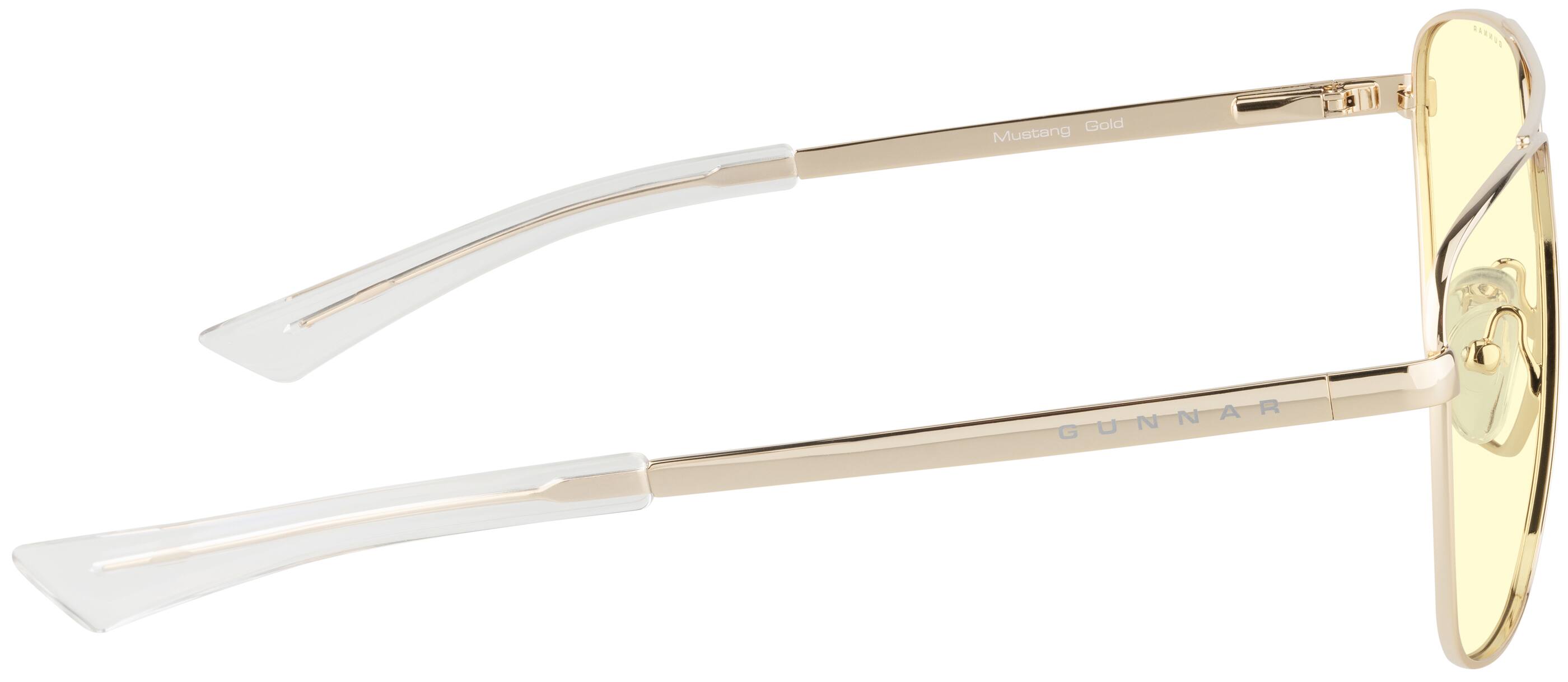 The text on the image reads "REE*US Gold Mustang GUNNAR."