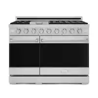 Gordon Ramsay Series by Thor Kitchen 6.8 Cu. Ft Freestanding Gas Range - Stainless Steel - Front_Zoom