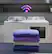 Alt View 7. GE Profile - 7.3 Cu. Ft. Smart Electric Dryer with Steam and Tangle Control - Sapphire Blue.