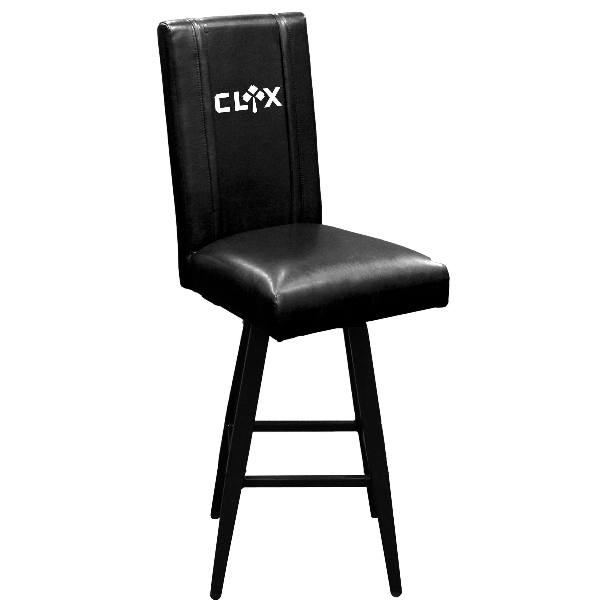 Front. DreamSeat - Black Celtics Crossover Gaming Team Swivel Bar Stool 2000 - Black.