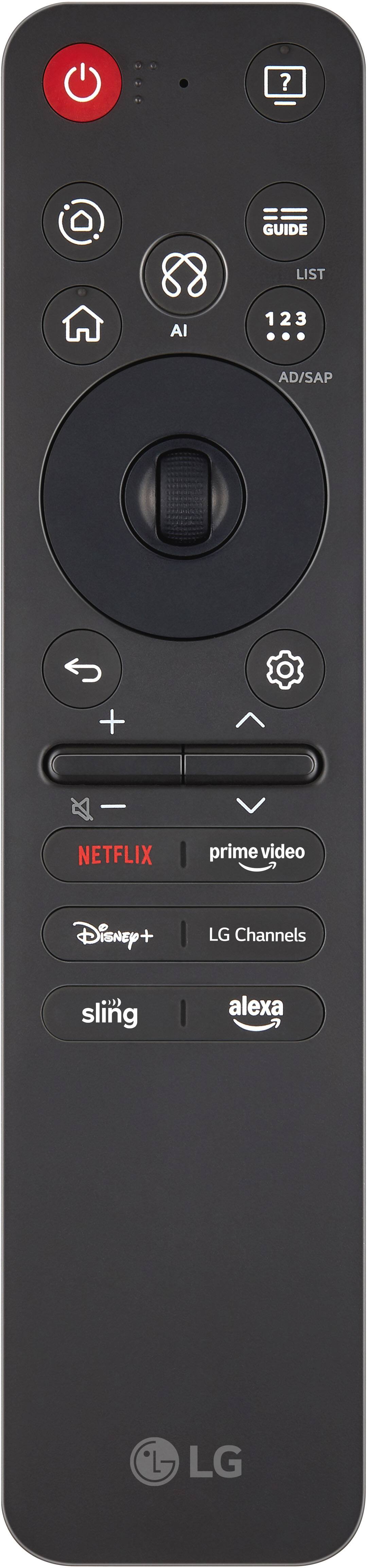 GUIDE LIST AI 123 AD/SAP + NETFLIX prime video Disney + LG Channels sling alexa LG