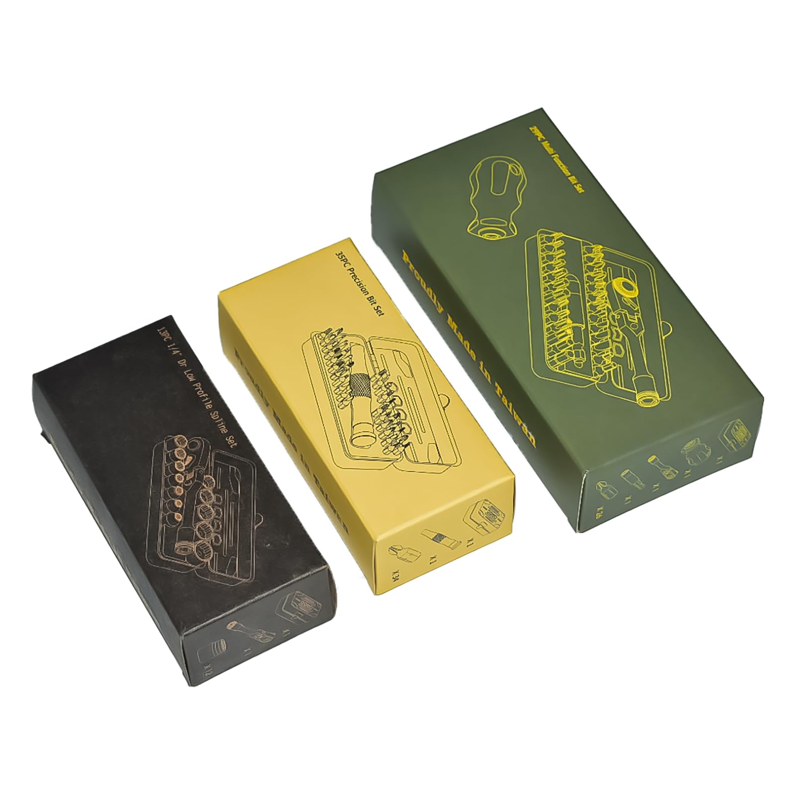 Sure, here is the corrected and grouped text from the image:

---

**X M Function R Set 35PC Precision Aod Bit Set 13FC Made 1/4" Low Profile**

**08802999088**

**in Soline S1 Set**

**Talwan**

**KEI TI**

---

**Precision Made in Taiwan**

**1/4" Low Profile**

**35PC Precision Aod Bit Set**

**13FC**

**Made in Taiwan**

---

**Precision Made in Taiwan**

**1/4" Low Profile**

**35PC Precision Aod Bit Set**

**13FC**

**Made in Taiwan**

---

**Precision Made in Taiwan**

**1/4" Low Profile**

**35PC Precision Aod Bit Set**

**13FC**

**Made in Taiwan**

---

**Precision Made in Taiwan**

**1/4" Low Profile**

**35PC Precision Aod Bit Set**

**13FC**

**Made in Taiwan**

---

**Precision Made in Taiwan**

**1/4" Low Profile**

**35PC Precision Aod Bit Set**

**13FC**

**Made in Taiwan**

---

**Precision Made in Taiwan**

**