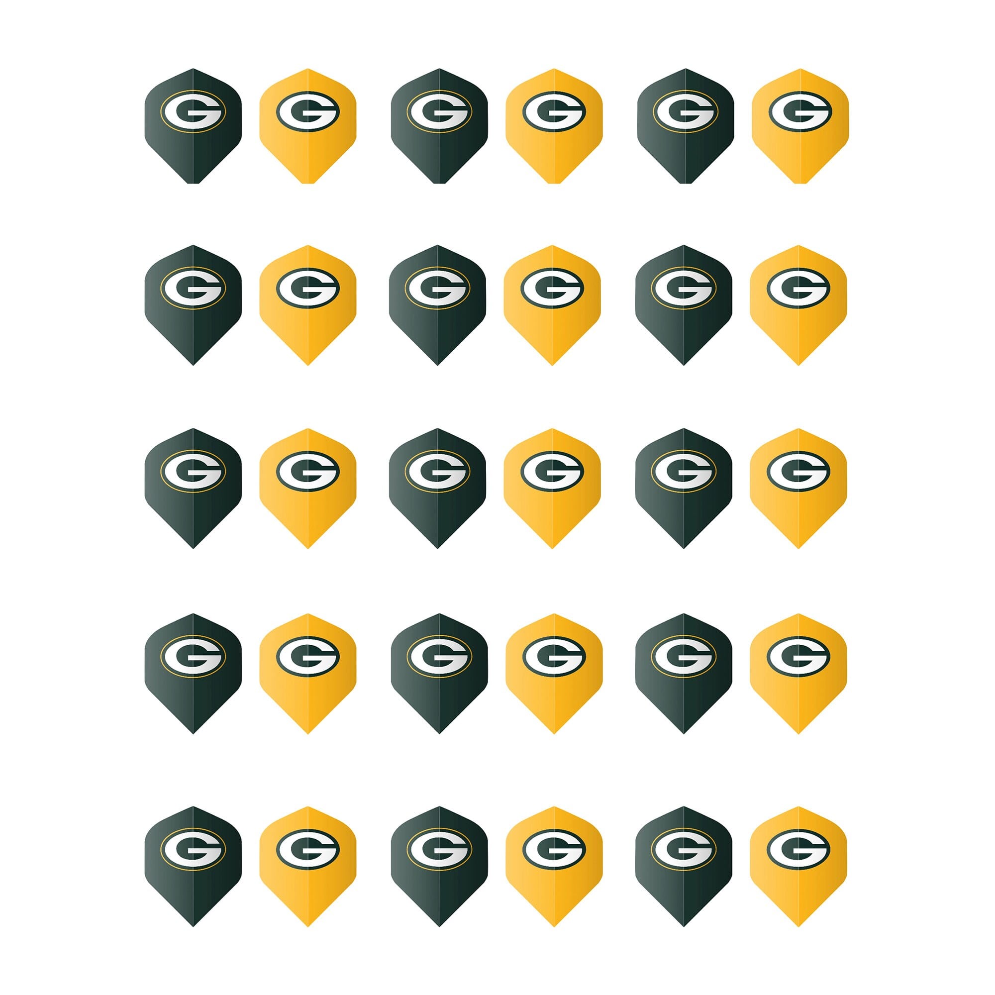 Keyscaper - NFL - Green Bay Packers Ten-Pack Fan's Choice Flight Set - Multicolor price history on PriceWatchPro