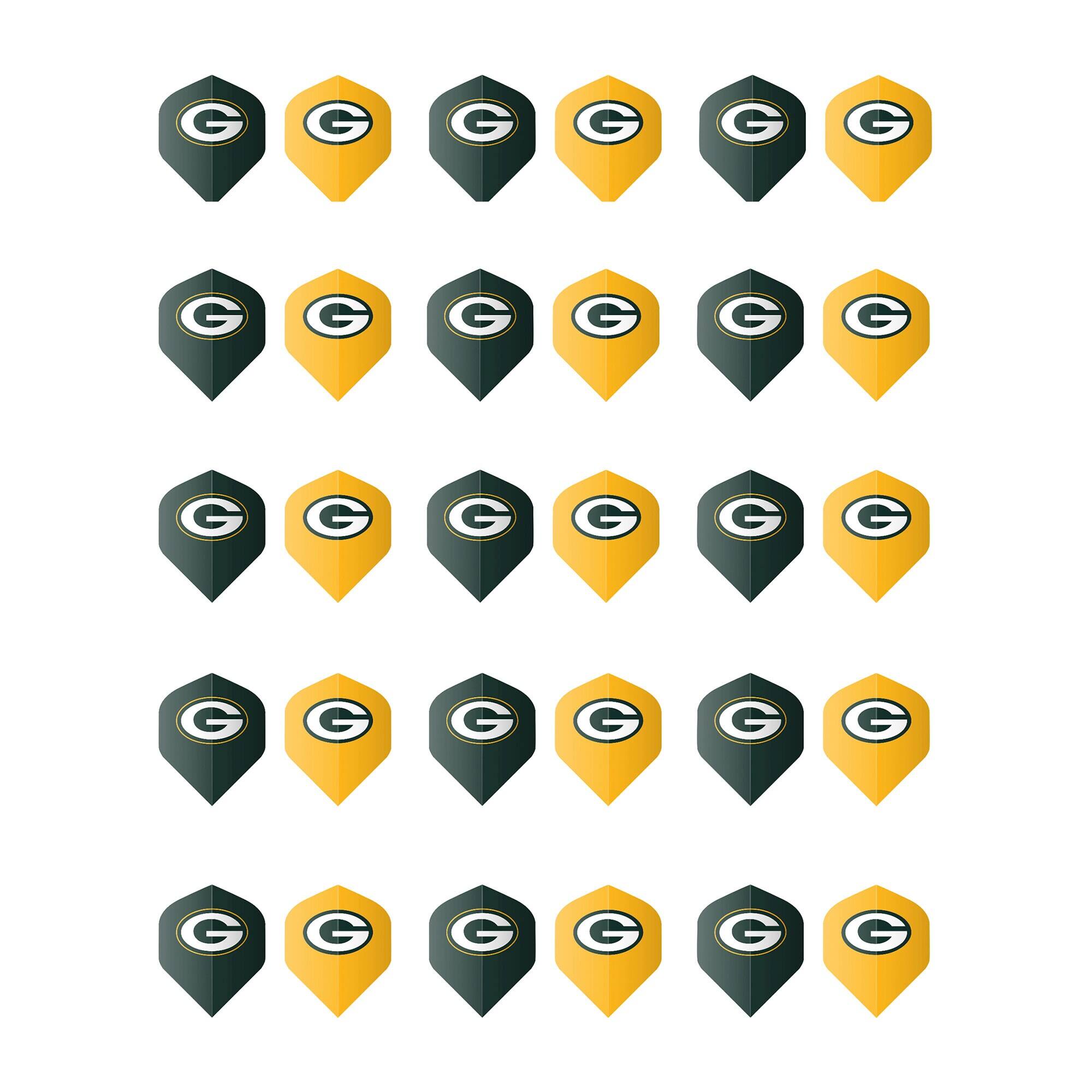 Front. Keyscaper - Green Bay Packers Ten-Pack Fan's Choice Flight Set - Multicolor.