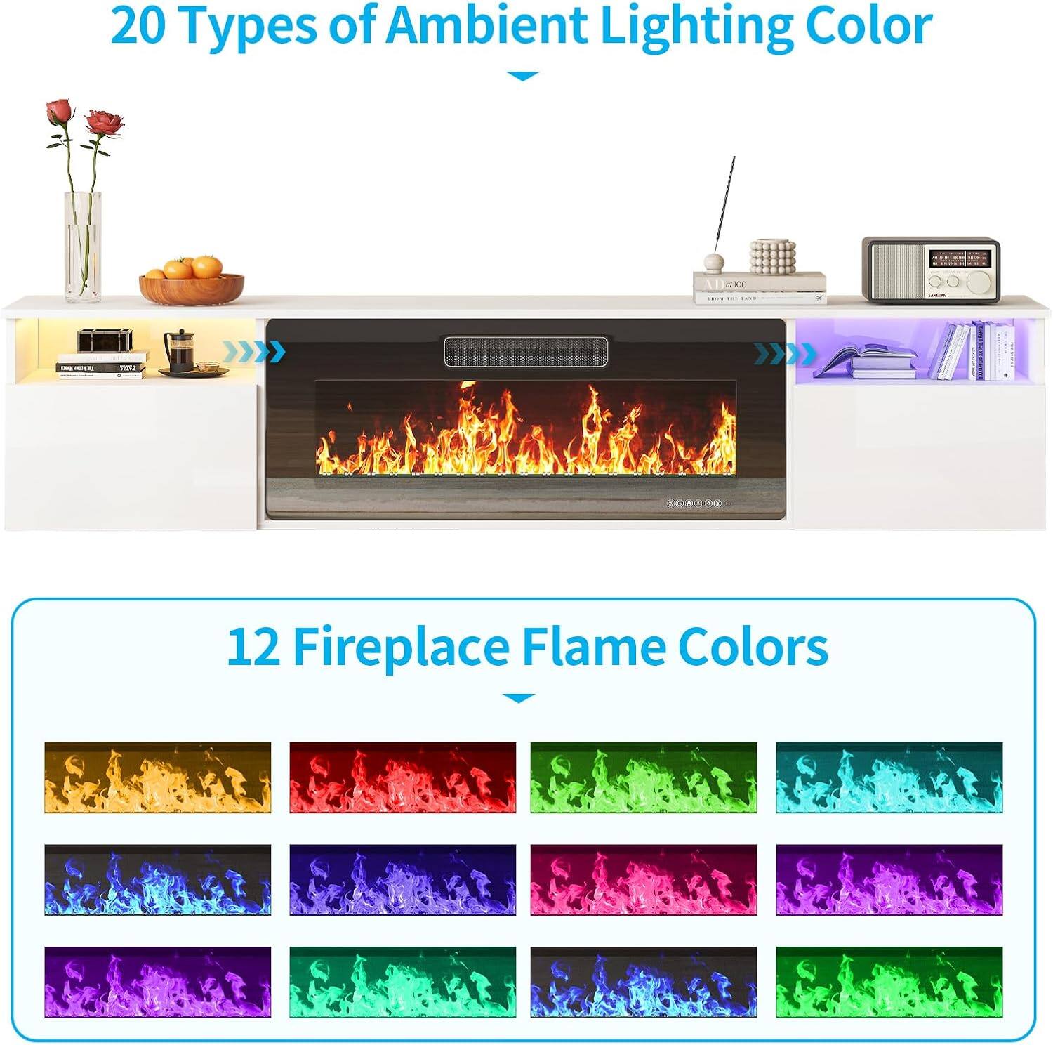 20 Types of Ambient Lighting Color

12 Fireplace Flame Colors