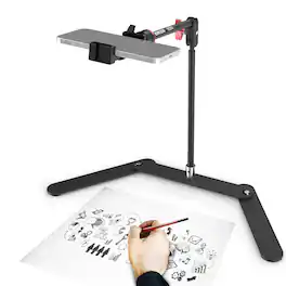 Neewer - Overhead Phone Tripod, Dual Ball Head - Black