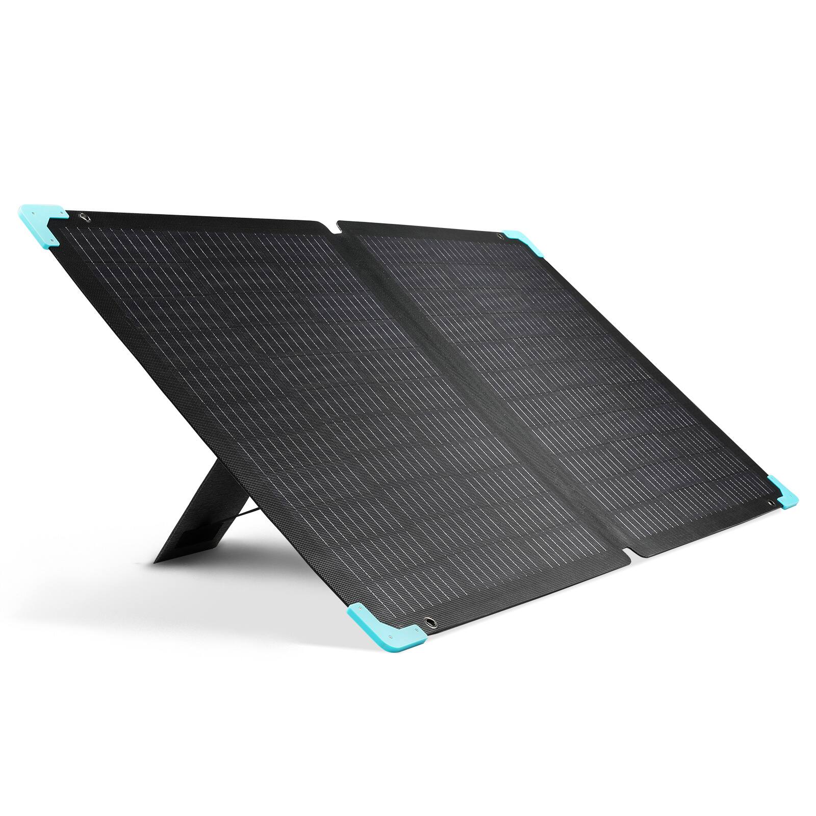 Renogy - 120 Watt Portable Solar Panel - Black