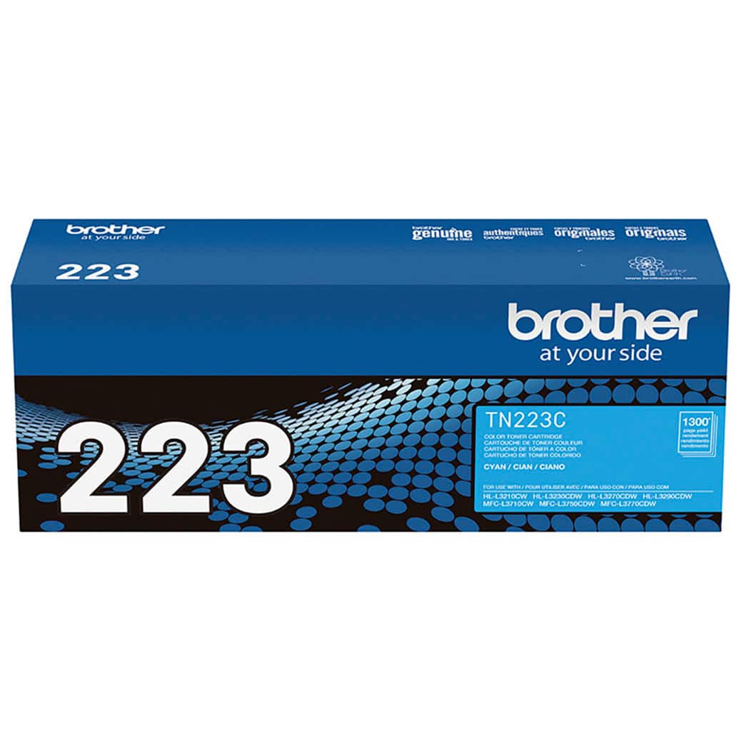 Brother at your side TN223C 1300 I C cartridge - cartridge 1 Fone LAA Fu CARTUCHO - BONER COMC CARTUCNO Tw FoNeE COLORIDO CYAN / CLAN I CIANO Poa - T PAM .aE AA - . a c COR HL WOOJ-H HL13730COW H 3270COW HU L3290COW MFG-L3710GW MFG-L3750CDW MFC-L3770COW