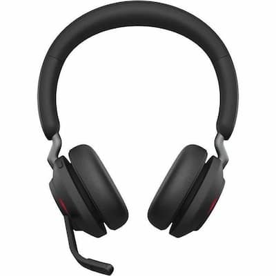 Jabra Evolve2 65 Headset Stereo Wireless Bluetooth 98.4 ft On ear Jabra Evolve2 65 Headset Stereo Wireless Bluetooth 98.4 ft On ear