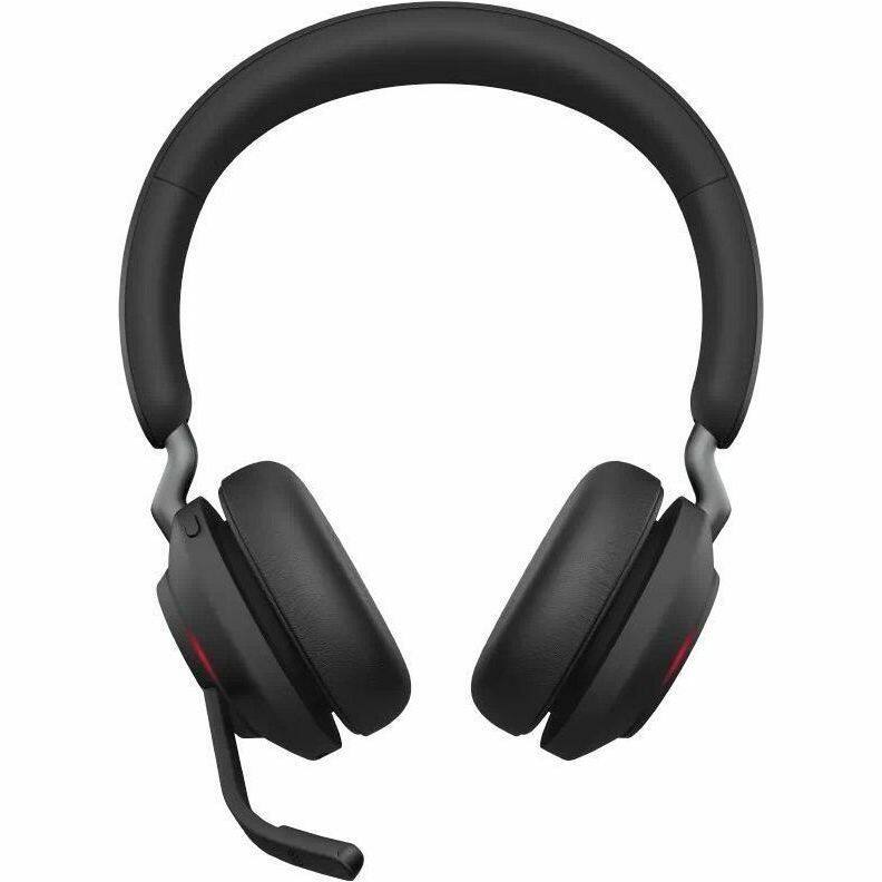 Alt View 2. Jabra - Jabra Evolve2 65 Headset - Stereo - Wireless - Bluetooth - 98.4 ft - On-ear, Over-the-head - Binaural - Circumaural - Blue.