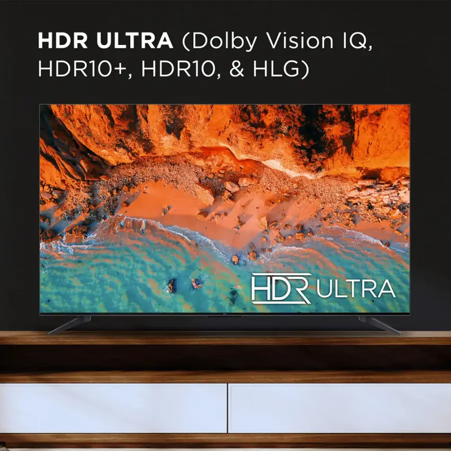 HDR ULTRA (Dolby Vision IQ, HDR10+, HDR10, & HLG)