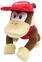 Little Buddy - Super Mario Bros. Diddy Kong 7" Plush - COLLECTABLES - Multicolor
