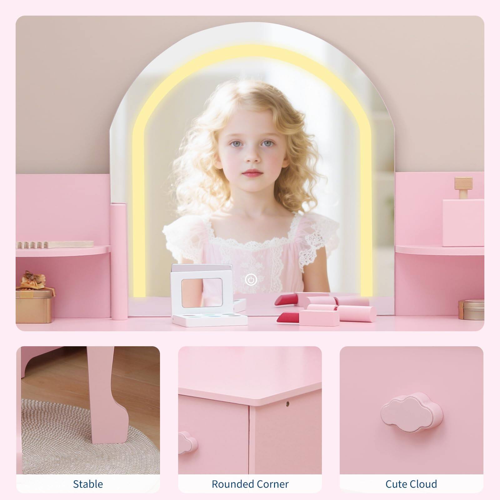 Stable  
Rounded Corner  
Cute Cloud