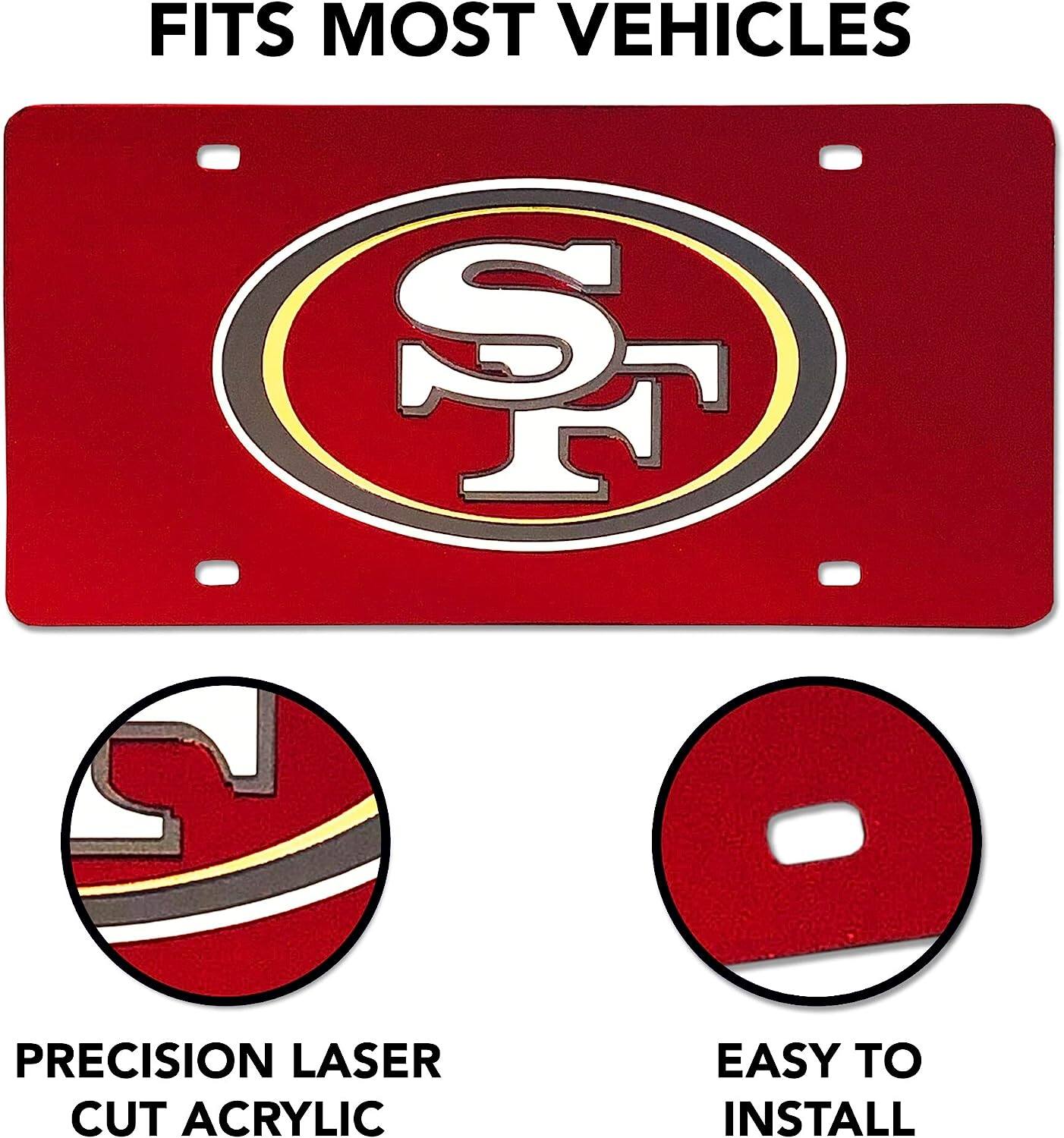 FITS MOST VEHICLES

PRECISION LASER CUT ACRYLIC

EASY TO INSTALL