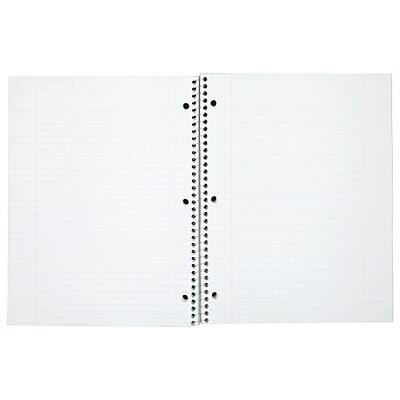 Alt View 1. Mead - 1-Subject Notebooks, 8" x 11", College Ruled, 100 Sheets - Assorted.