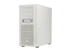 Front. SilverStone - Silverstone Retro-inspired tower chassis with high-performance cooling and expansion support - White.
