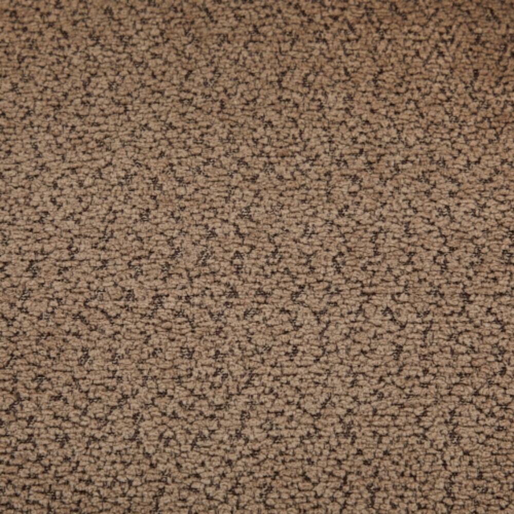 Alt View 5. LUCKY ONE - 38.2" 360° Swivel Barrel Accent Chair Sofa w/ Throw Pillow Boucle Fabric - Dark Brown.