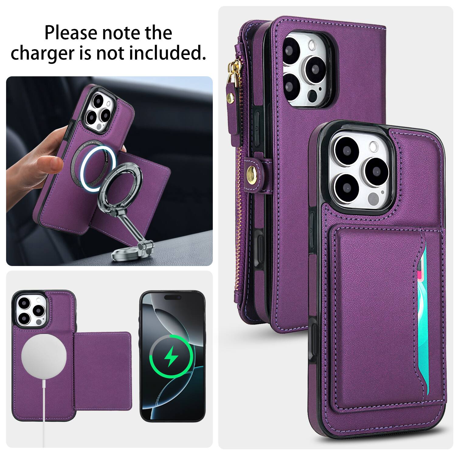 Please note the charger is not included.