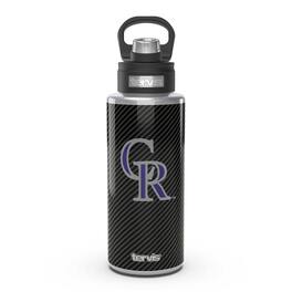 Tervis - Colorado Rockies 32oz. Carbon Fiber Wide Mouth Bottle - Multicolor