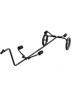 Rambo Bikes - Rambo Heavy-Duty Adjustable Canoe & Kayak Cart - Black