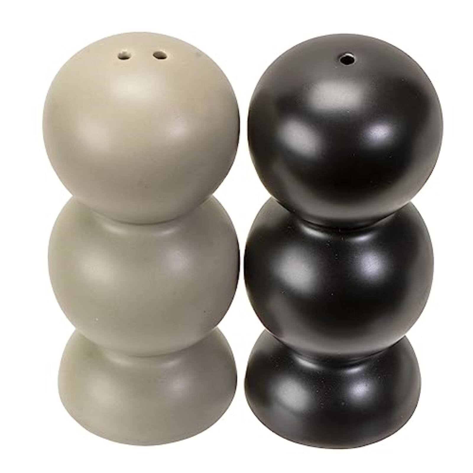 Back. Pacific Trading - Frank Lloyd Wright Imperial Hotel Oya Stone Ceramic Salt and Pepper Shaker Set - Multicolor.