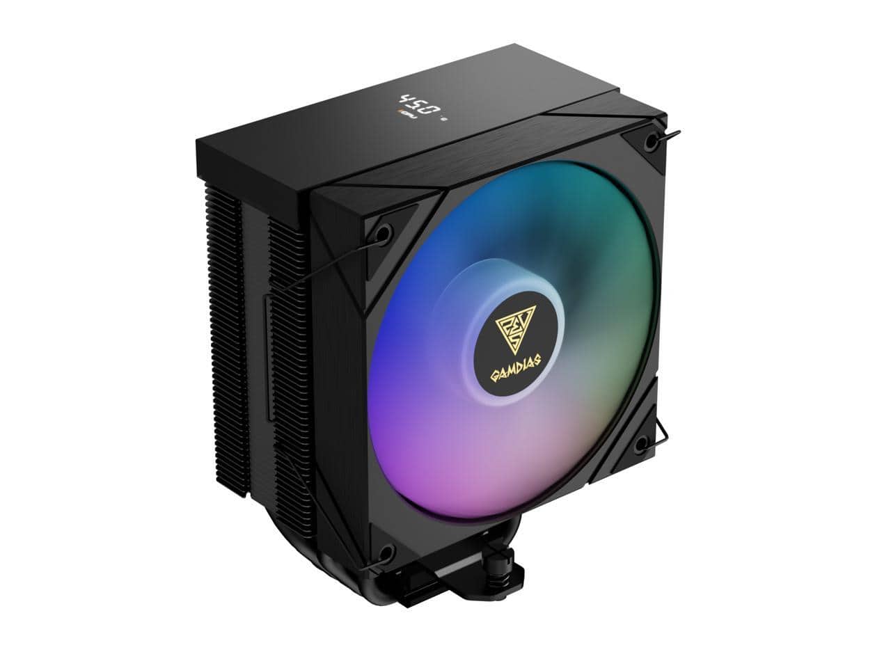 GAMDIAS - Boreas M2-51D CPU Cooler, 5 Heat Pipes, 120mm PWM Fan, Digital Display, Supports LGA/AM Sockets - ARGB price history on PriceWatchPro