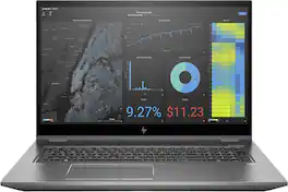 HP - Refurbished Excellent - ZBook Fury G7 17.3" FHD IPS Intel Core i9-10885H 2.4GHz 64GB DDR4 256GB SSD NVIDIA Quadro RTX 3000 Windows 11 Pro Laptop - Gray