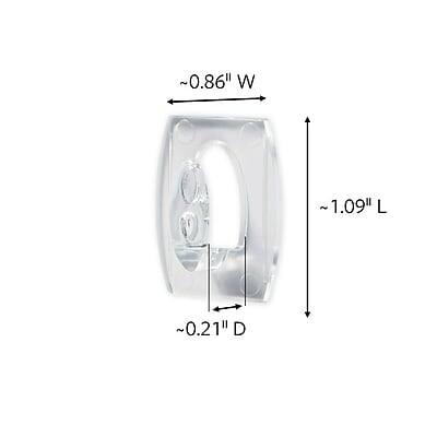 - Width: ~0.86"
- Length: ~1.09"
- Depth: ~0.21"