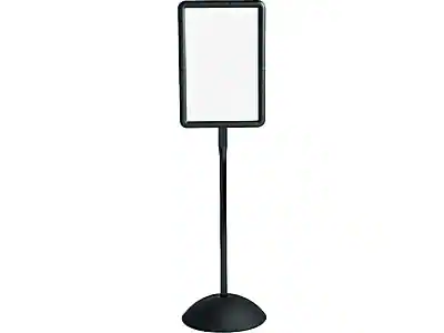 Front. Safco - Write Way Plastic Dry-Erase Whiteboard, Less than 2' x 2'.