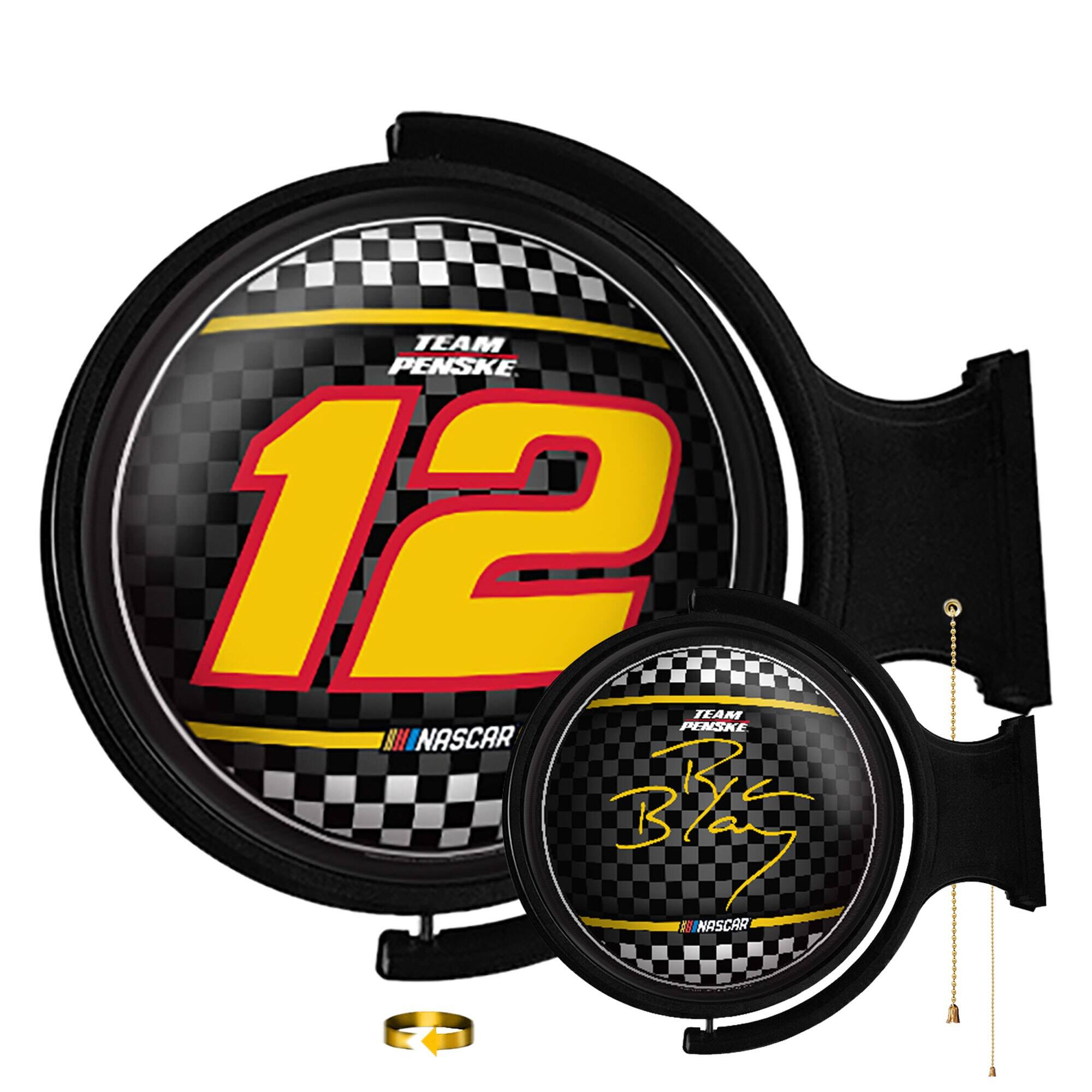 Ryan Blaney 21'' x 23'' Rotating Lighted Wall Sign