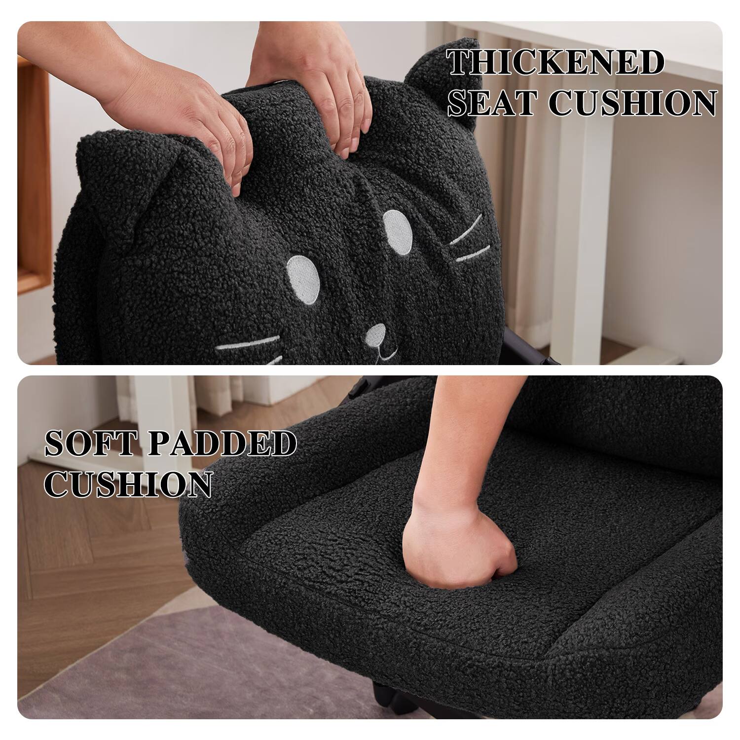 Thickened Seat Cushion  
Soft Padded Cushion