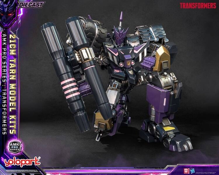DIECAST  
TRANSFORMERS  
AMK PRO SERIES  
21CM TARN  
MODEL KITS  
AMK PRO SERIES  
yolopart