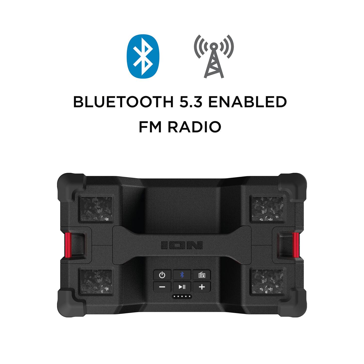 BLUETOOTH 5.3 ENABLED FM RADIO