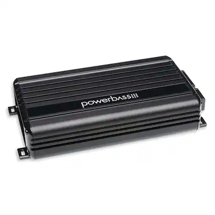 Front. Powerbass - Powerbass XL-600.1D Monoblock Class D Powersport Amplifier - Black/Gray.