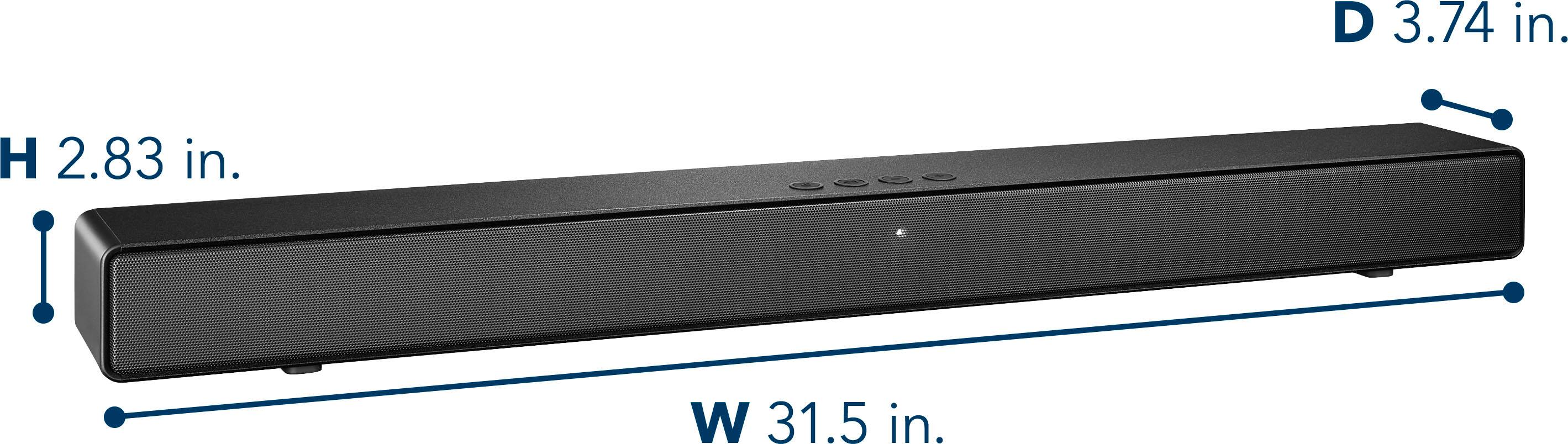 D 3.74 in.  
H 2.83 in.  
W 31.5 in.