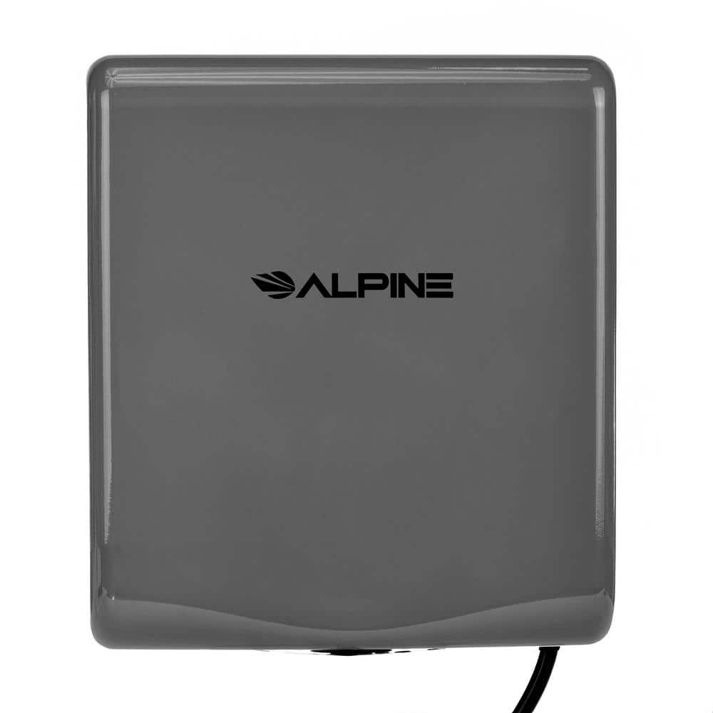 Alpine Industries - Willow Commercial High Speed Automatic 120V Electric Hand Dryer - Gray