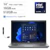 14" FHD (1920*1080)
16GB RAM
512GB SSD
Intel Core Ultra 7
Windows 11 Pro Copilot+PC
DELL