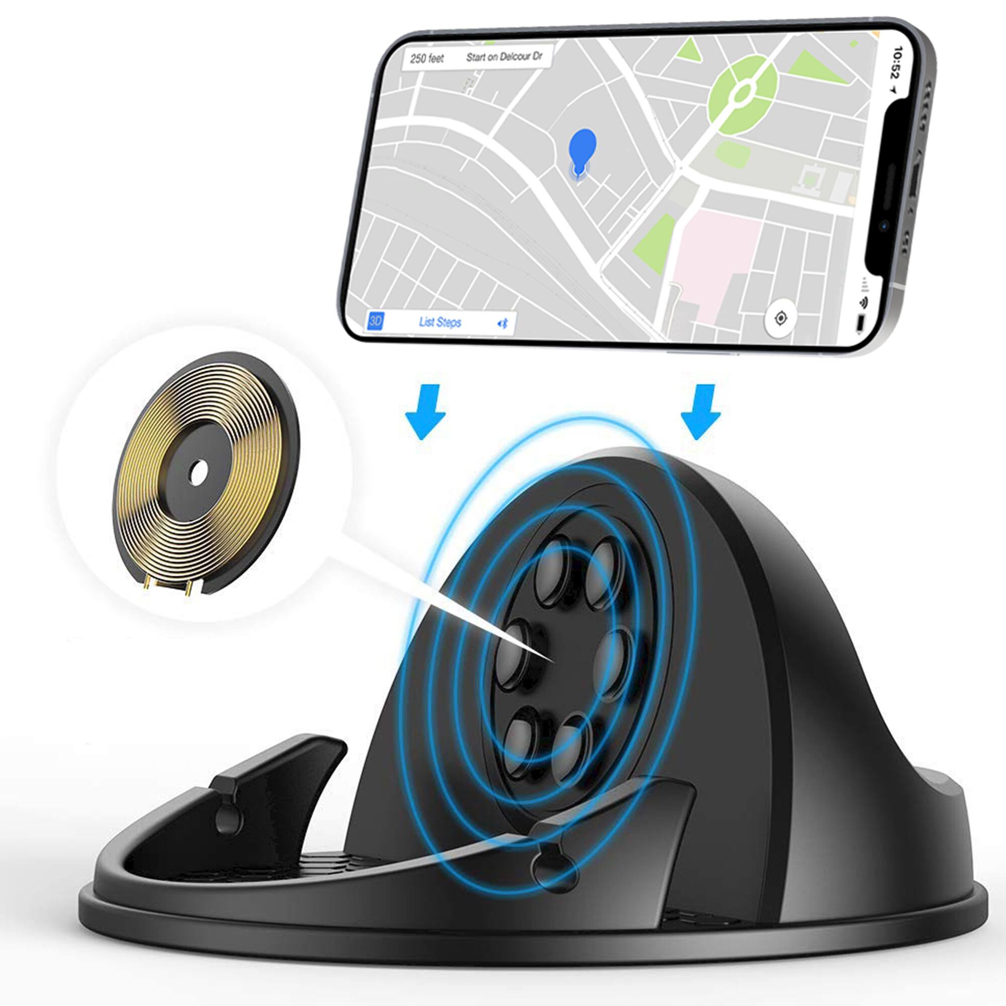 250 feet  
Start on Delcour Dr  
10:52  
4 AAAAN  
30 List Steps