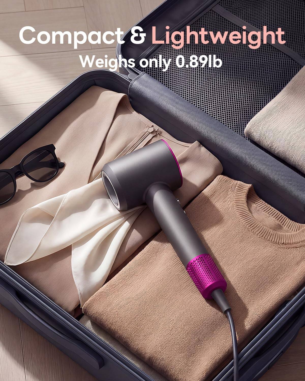 Compact & Lightweight  
Weighs only 0.89lb