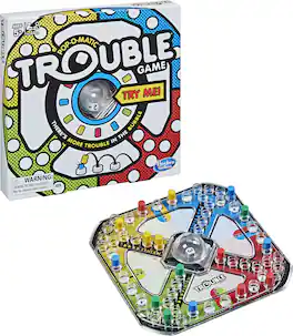 Hasbro - Gaming - Trouble - GAMES (MISC) - Multicolor