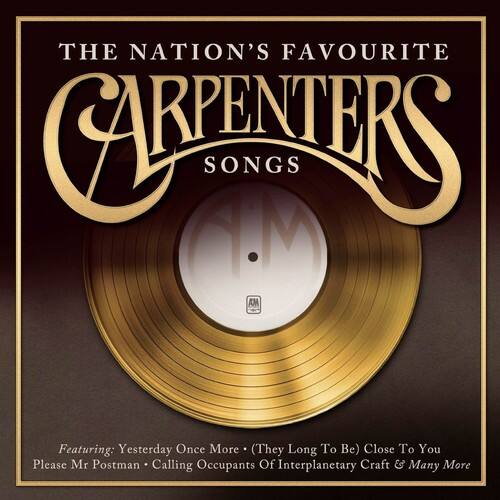 THE NATION'S FAVOURITE CARPENTERS SONGS

Featuring: Yesterday Once More (They Long To Be) Close To You Please Mr Postman Calling Occupants Of Interplanetary Craft & Many More