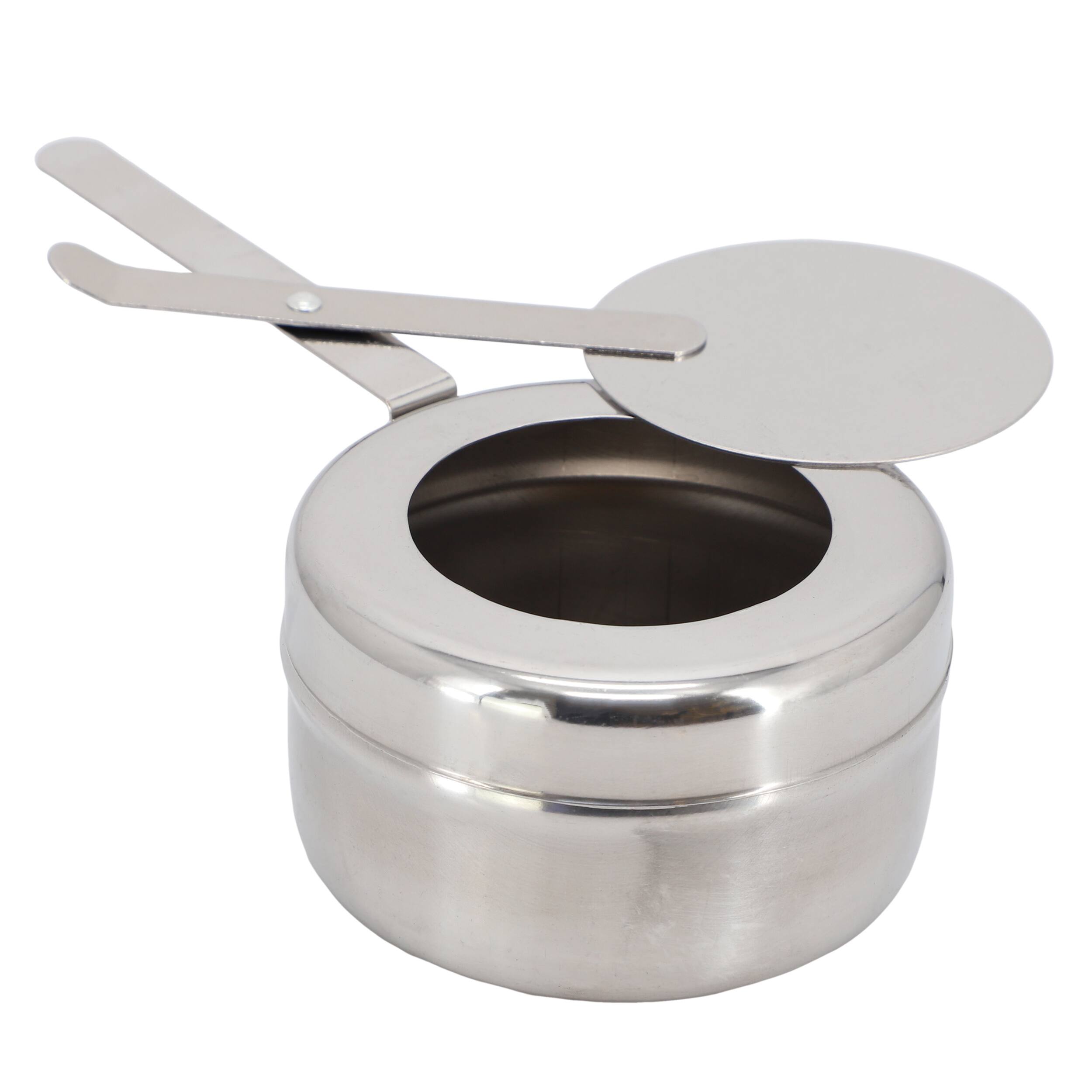 Alt View 6. MegaChef - MegaChef 6.3 Quart Stainless Steel Round Professional Chafing Dish/Food Warmer/Buffet Server Serving Dish - Silver.