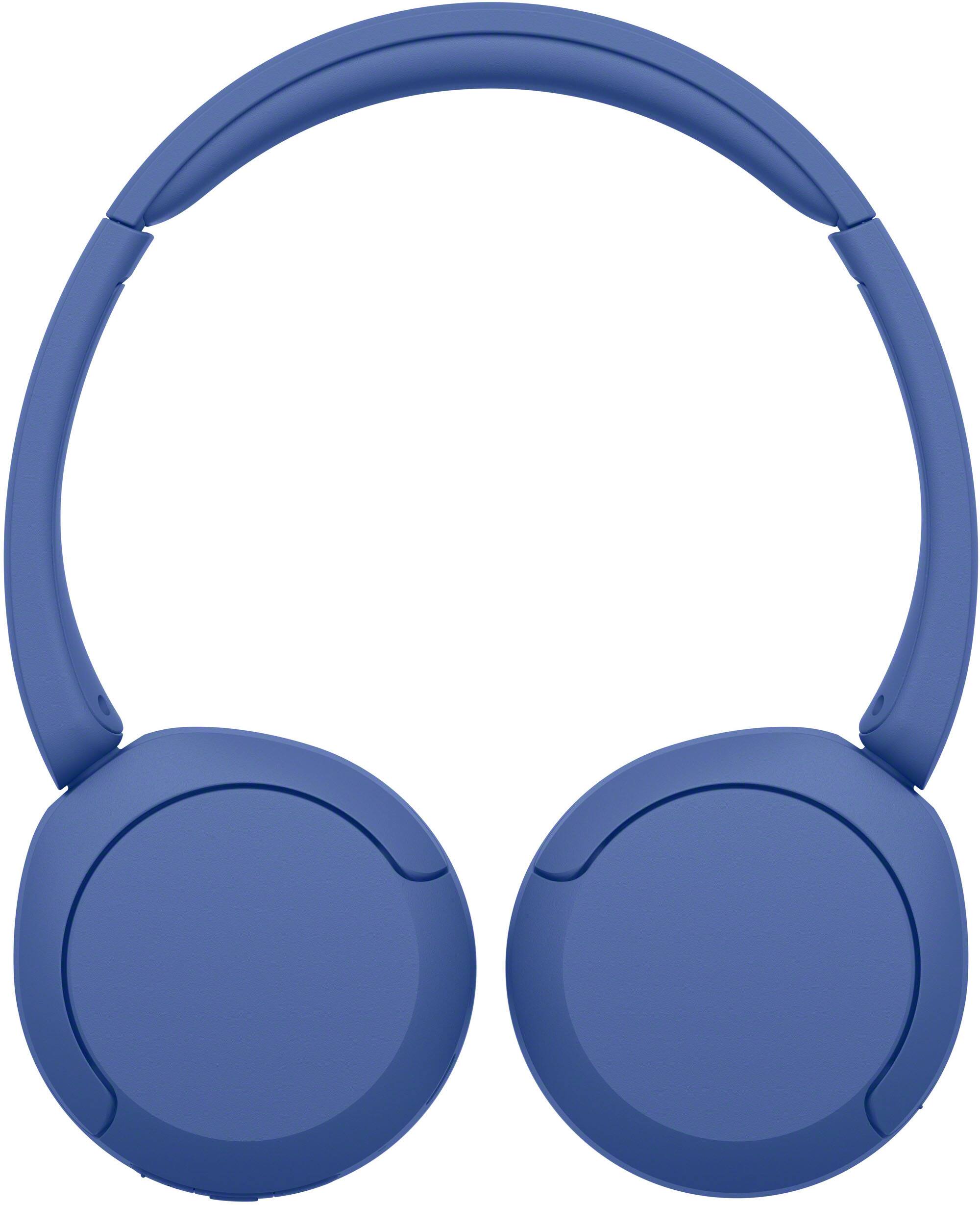 Alt View 3. Sony - WH-CH530 Wireless Headphone with Microphone - Cobalt.
