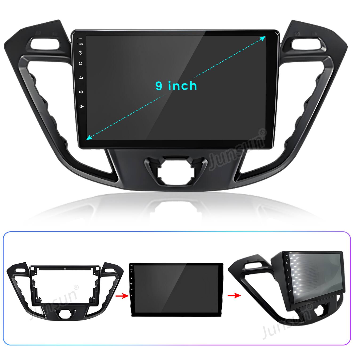 - 4 a U de 9 inch
- Junsun
- Junsun